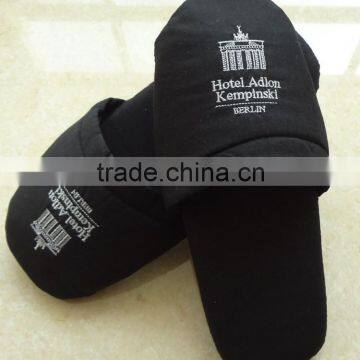 2015 Custom washable disposable hotel slippers