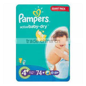 PAMPERS 74PCS Maxi Plus Diapers