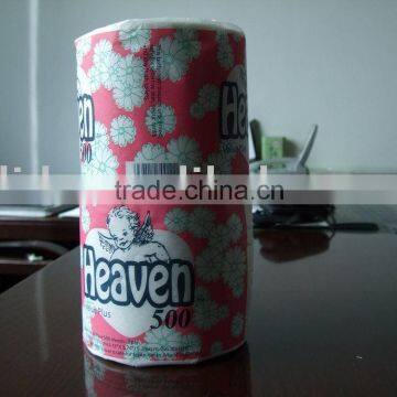 mixed pulp toilet paper