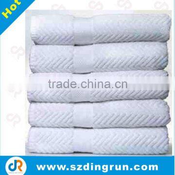100% cotton bath towel sets with terry on sale