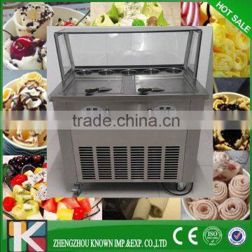 Factory Supply Fried Ice Cream Machine, Ice Cream Fried Machine, Commercial Fried Ice Cream Machine