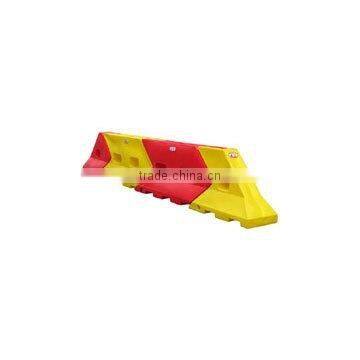 OEM rotomolded road barriers, plastic barrier filled water, LLDPE.