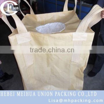 geotextile bulk bag for cement/1.5 ton big bag for cement