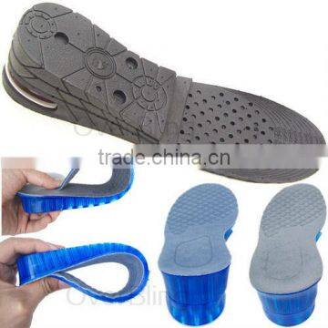 Customized Size and Layers silicone height increase insole