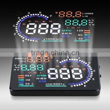 A8 Vehicle-mounted Hud 5.5 Inch Hud Projector Head up Display photo-6