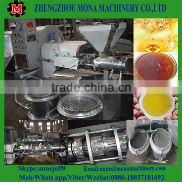 Screw press type cooking oil making machine for home and commercial use