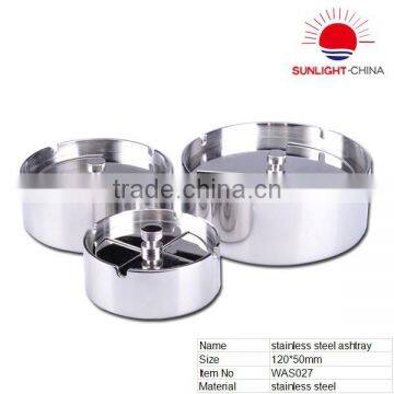 WAS027 stainless steel table ashtray / mini ashtray/ portable ashtray