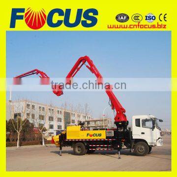 SINOTRUCK 4x2 28m concrete boom pumps