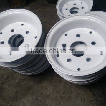 Solid Tire 4.00-8 5 Bolt Holes White Split Wheel Rims 3.75-8 With Low Price photo-3