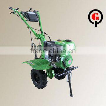 Gasoline garden tiller machine