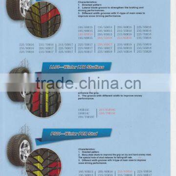 WINTER LTR STUDLESS LTR SNOW TIRE 215/65R16C-8PR CHINESE TOP BRAND TRIANGLE