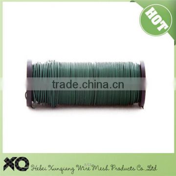 high quality green plastic coated garden iron wire