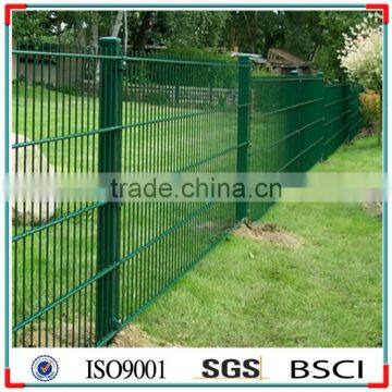 Galvanized Iron Wire Material and Welded Mesh Type 8/6/8 Double Wire Fence