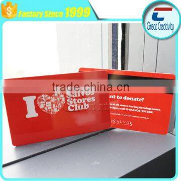 PVC Magnetic Strip Card