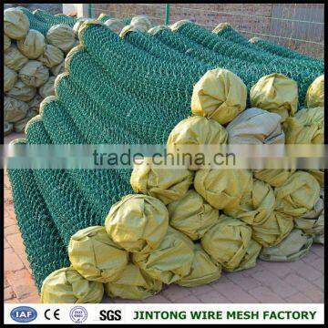 13 Gague Pvc Coated Chain Link Fence,Top Rail Cap,sport Tennis Court Fence photo-3
