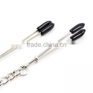 NIPPLE CLAMP SEX TOYS NIPPLE CLAMP SEX BONDAGE NIPPLE CLAMP WITH LONG CHAIN FEMALE BONDAGE SEX NIPPLE CLAMP FOR WOMEN photo-3