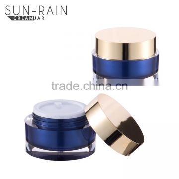 Hot selling OEM great quality round shape promotional acrylic cosmetic jar