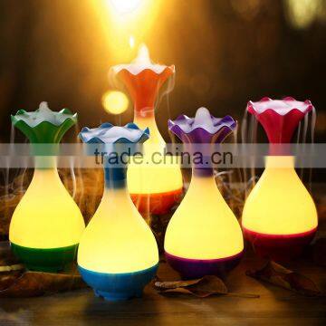 Colorful Ultrasonic Home Classic Aroma Essential Oil Diffuser Air Freshener Mist Humidifier photo-3