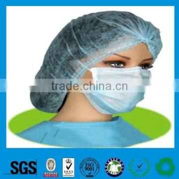 2014 wholesale nonwoven medical bouffant caps