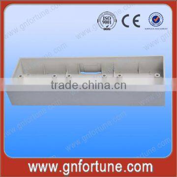 CE Certificates Fireproof Three Gangs Electrical PVC Boxes