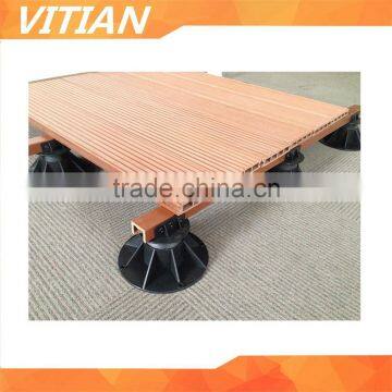 Vitian PP material adjustable plastic pedestals for outdoor WPC decking