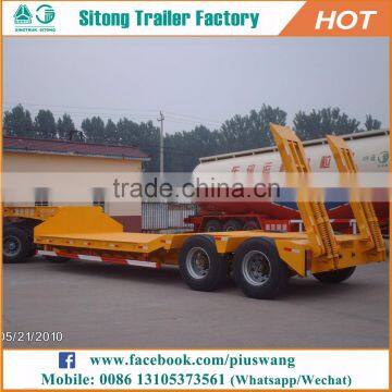 Classic Semi Trailer Deck Height Inexpensive 25 Ton Lowboy Trailers For Sale photo-4