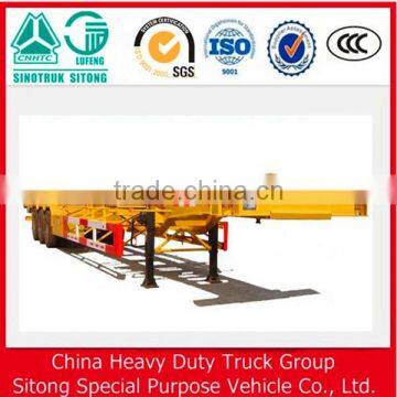 Tri-axle Skeleton Container Tipper Semi Trailer photo-4
