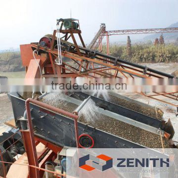 Zenith high efficiency gravel washer with capacity 10-80TPH