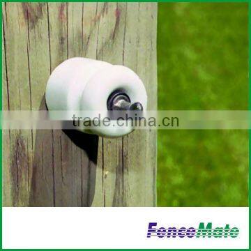 Electric Fence Wood Post Porcelain Insulator photo-3