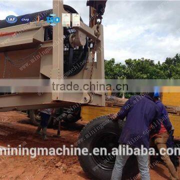 Movable Gold Wash Plant in Southeast Asia With Patent For Sale photo-5