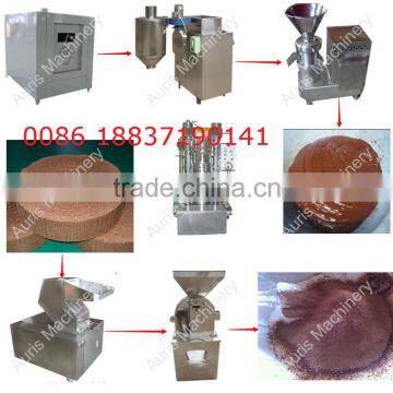 cooca powder process cocoa grinding machine