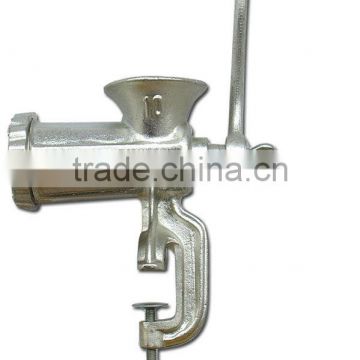 Manual Electroplated tin cast iron meat mincer