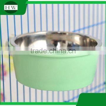 Pet Accessories Stainless Steel Fixed Cat Dog Pet Feeder Water Food Bowl photo-3