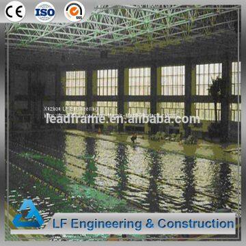 Long-Span Steel Space Frame Swimming Pool Roof