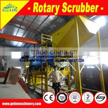 Alluvial Gold and Hard Rock Gold Machine Rotary Scrubber photo-6
