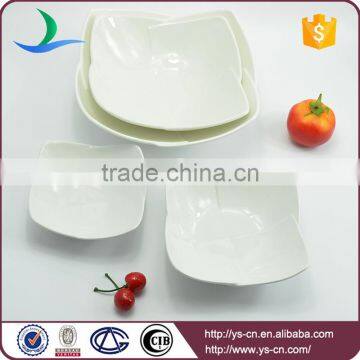 White ceramic pasta bowl wholesale