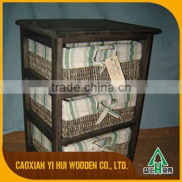 Cherry Wood Storage Cabinet In Kitchen photo-4