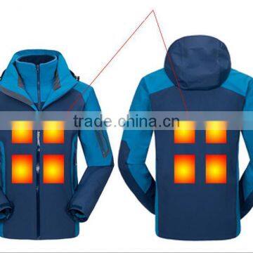 Outdoor GPS Positioning Mountaineering Ski Clothes AAC Jackets Intelligent Fever Warm Weatherproof Jacket photo-4
