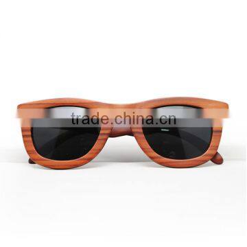 2017 Fashion Rosewood OEM Sunglasses Summer Design With Logo Printed