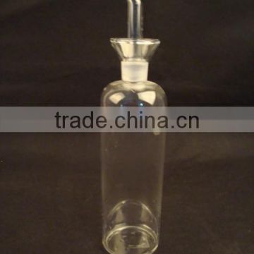 heat resistant homedeco glass oil bottle