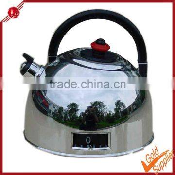 kettle pot shape timer mechanical timer kitchen timer silver