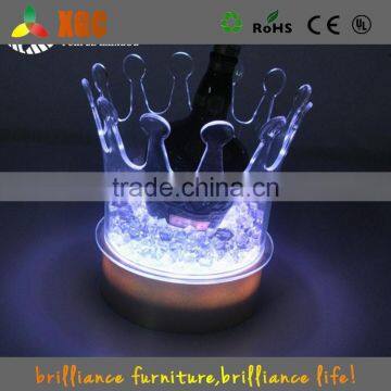 hot waterproof plastic RGB led pot led small ice bucket holder