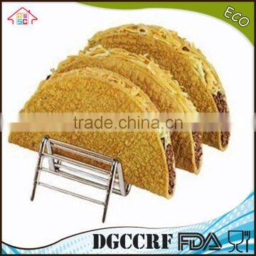 NBRSC Competitive Factory Price BBQ Grill Taco Rack Holder Pack of 2 photo-3