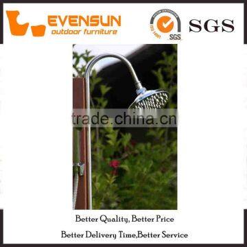 Nice And Simple Style Bathroom Wooden Shower photo-4