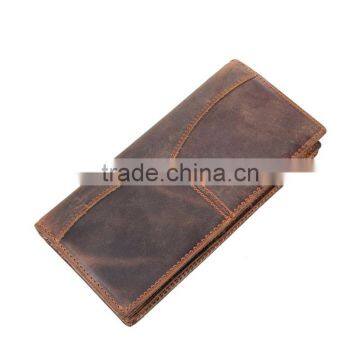 Men's Soft Simple Style cowhide Leather Wallet