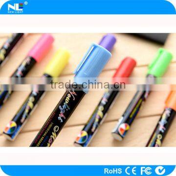 Double ends water erasable fluorescent marker pen / promotional highlighter marker