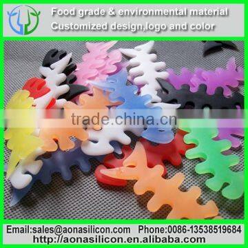 Silicone Fish Bone Earphone Cable Organizer photo-2