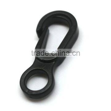 Plastic Glove Hook, POM Plastic Hook, Small Size Plastic Hook For Glove, 34mm Black Plastic Hook photo-4