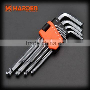 Professional 9PCS Long Ball Point Hex Key Wrench