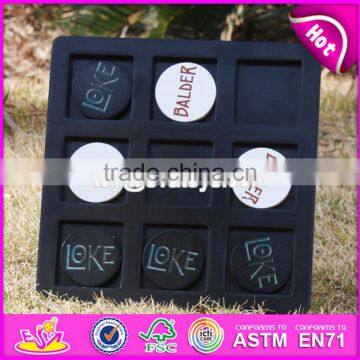 2017 New Design Funny Kids Toy Wooden Tic Tac Toe Game W01B037 photo-3